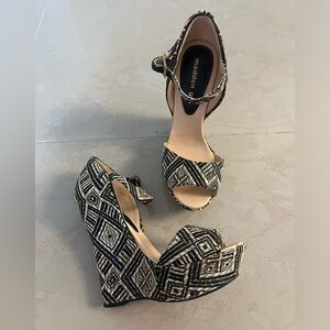 Madden Girl Hemp woven wedges Size 7